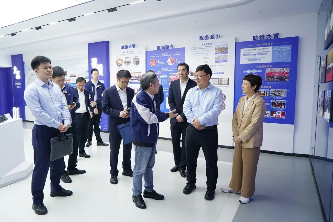 民生銀行行長王曉永調研瑞立